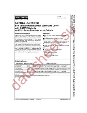 74LVTH162240MEA datasheet  